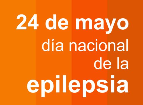 Imagen en la que se lee: "24 de mayo día nacional de la epilepsia"