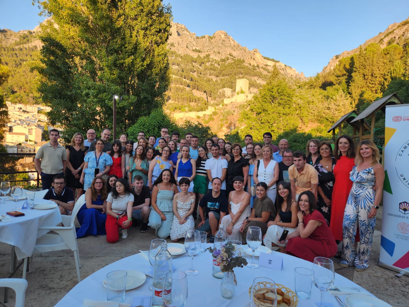 Foto de grupo de los participantes en ‘Campus 2030: Encuentro Interuniversitario de Verano’, celebrado el pasado mes de julio en Cazorla 