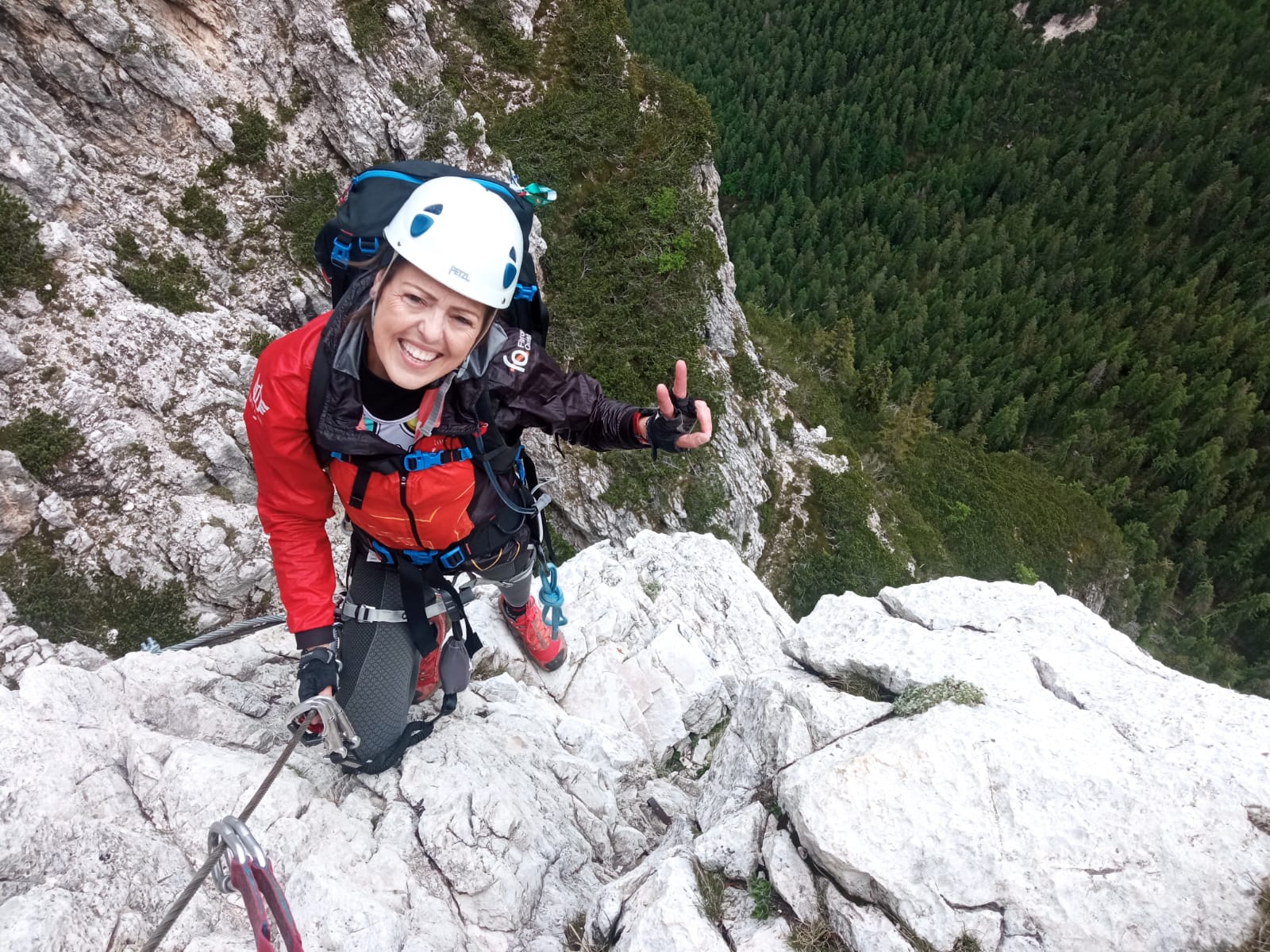Blanca en la montaña