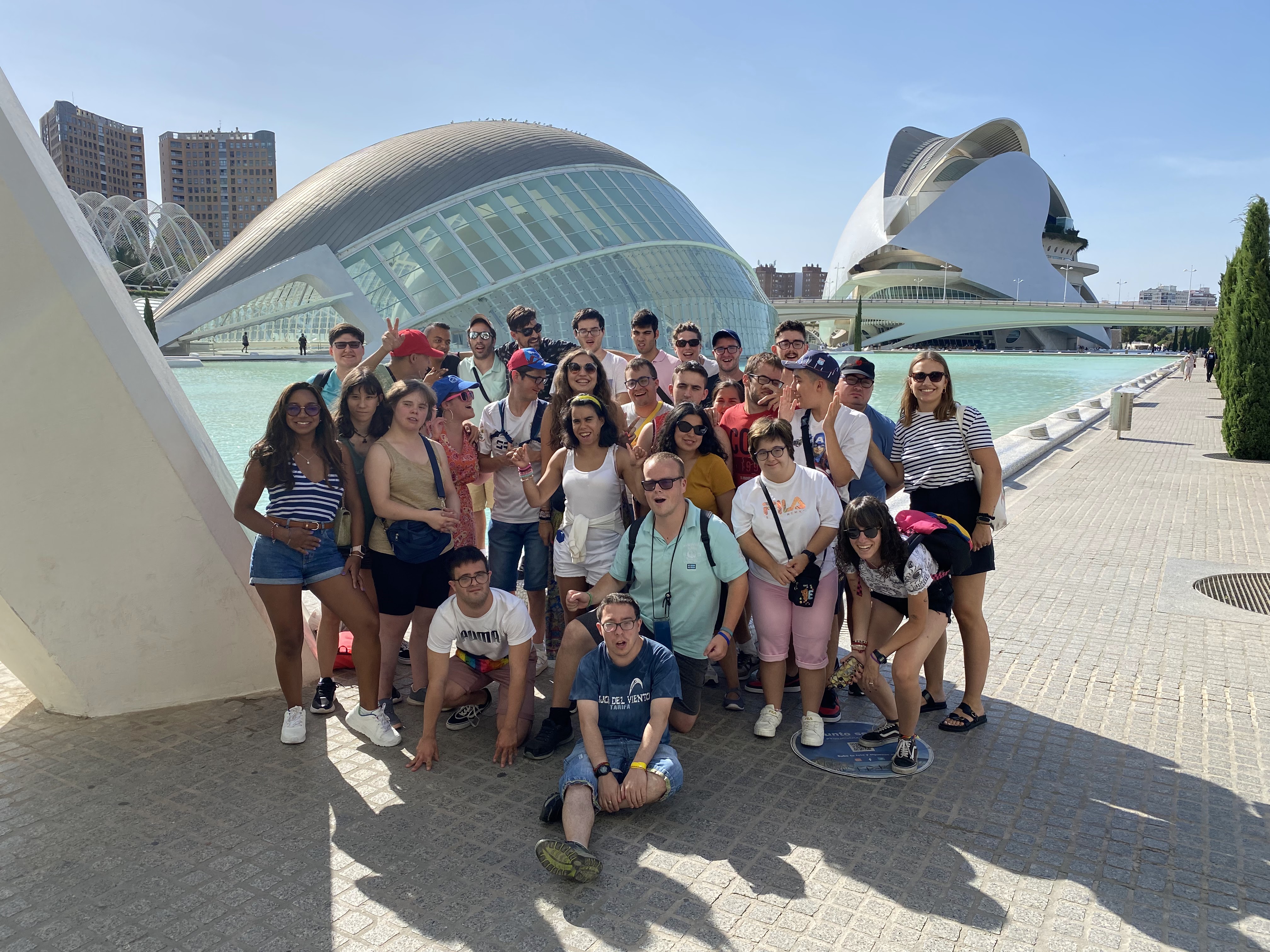Foto de grupo de los participantes 