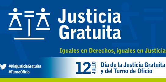 Cartel del Día de la Justicia Gratuita