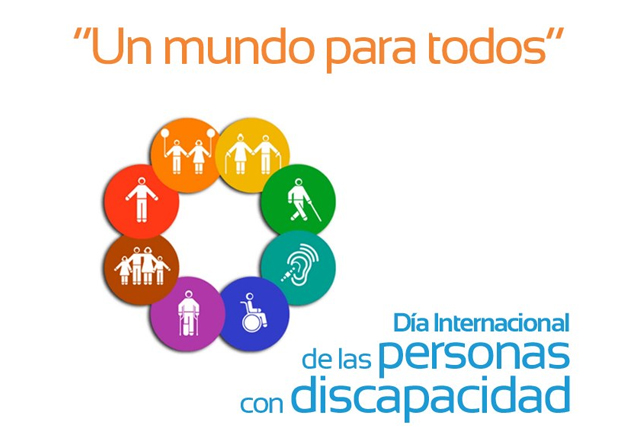 Imagen del Día Internacional y Europeo de las Personas con Discapacidad