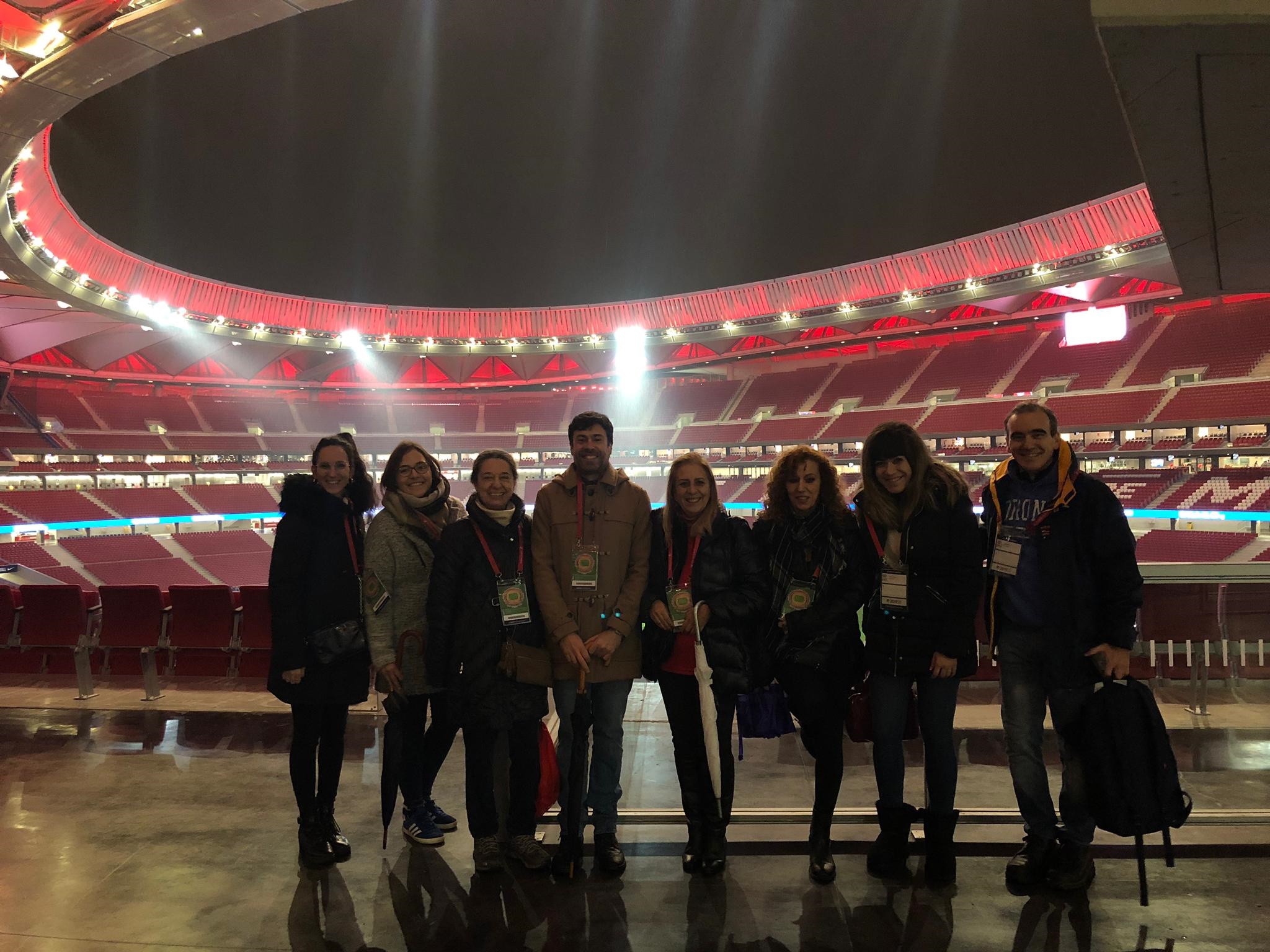 Foto de grupo en la que aparece Luisa Teresa Milano