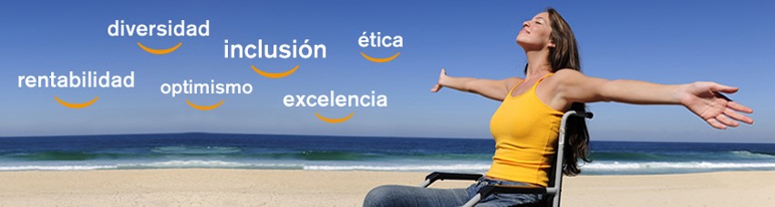 Imagen de una persona con discapacidad