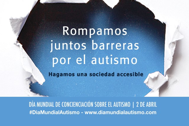 foto de la campaña Rompamos Barreras por el Autismo