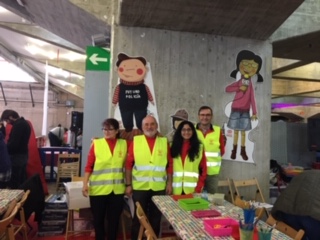 Imagen de un grupo de personas voluntarias 