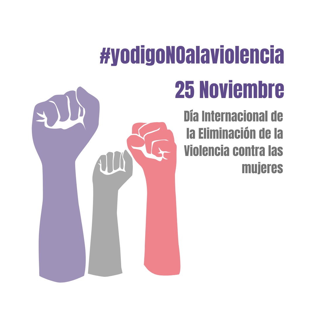 Creatividad sobre el Día Internacional de la Eliminación de la Violencia contra la Mujer