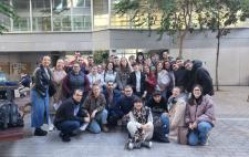 Foto de grupo de los alumnos del Programa UniDiversidad en la Universidad de Sevilla