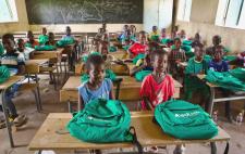 Clase en la que se ven mochilas 