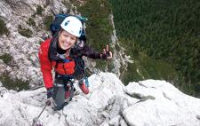 Blanca en la montaña