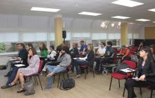 Foto de una clase sobre accesibilidad universal
