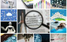 Collage de fotografías de accesibilidad