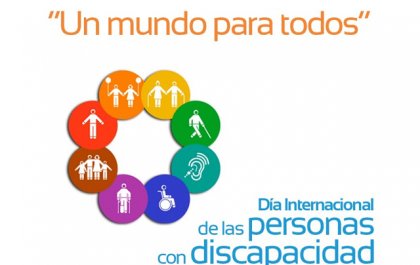 Imagen del Día Internacional y Europeo de las Personas con Discapacidad