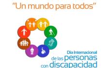 Imagen del Día Internacional y Europeo de las Personas con Discapacidad