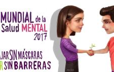 Cartel del Día Mundial de la Salud Mental 2017, en el que se lee: 