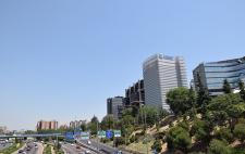 Foto de la sede de ILUNION vista desde la M30