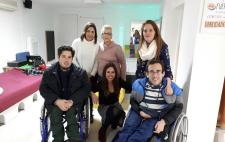 Manuel en una foto de grupo Manuel en una foto de grupo