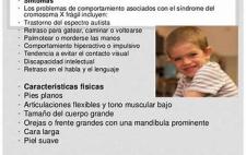Imagen de Diego con información sobre el X frágil