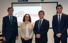 Foto de una de las acciones conjuntas de Fundación ONCE y Citi