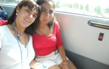 Foto de Marina durante el Campus Inclusivo de Fundación ONCE en 2014