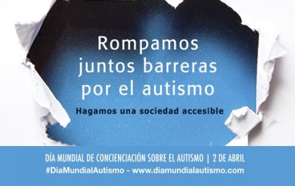 foto de la campaña Rompamos Barreras por el Autismo