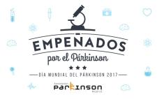 Ilustración con el texto 'Empeñados por el parkinson'