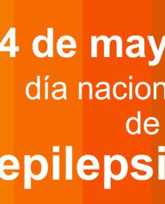 Imagen en la que se lee: "24 de mayo día nacional de la epilepsia"