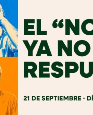 Cartel del Día Mundial del Alzheimer en el que se lee "El NO ya no es respuesta"