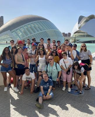 Foto de grupo de los participantes 