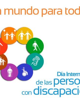 Imagen del Día Internacional y Europeo de las Personas con Discapacidad