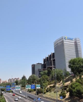 Foto de la sede de ILUNION vista desde la M30