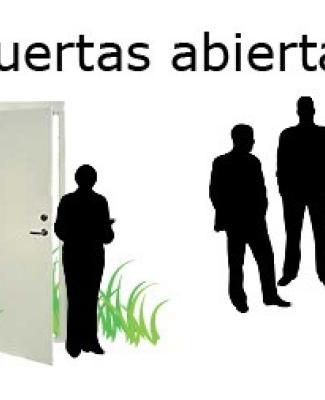 Cartel del curso Puertas abiertas