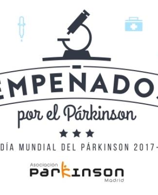 Ilustración con el texto 'Empeñados por el parkinson'