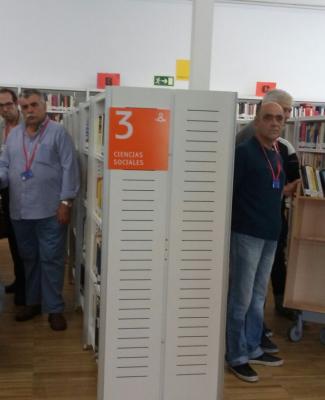 Imágenes de un taller de la Biblioteca Conde Duque 