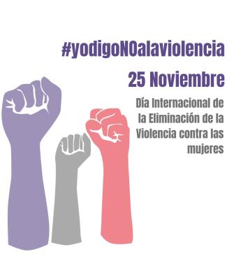 Creatividad sobre el Día Internacional de la Eliminación de la Violencia contra la Mujer
